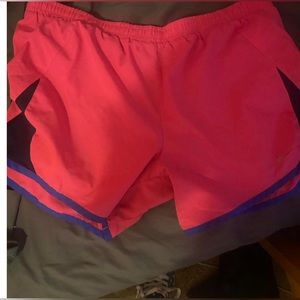 Pink Nike shorts